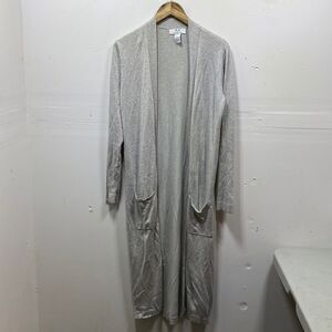 Magaschoni Open Front Duster Cardigan Small